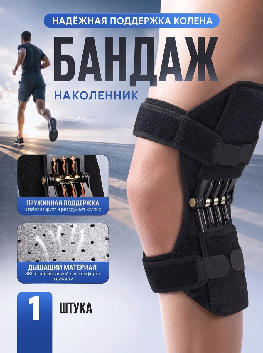 Усилитель наколенного сустава (бандаж)