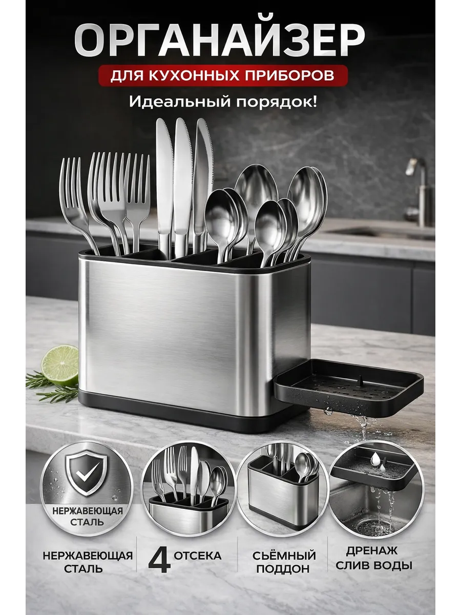 Органайзер для кухонных приборов