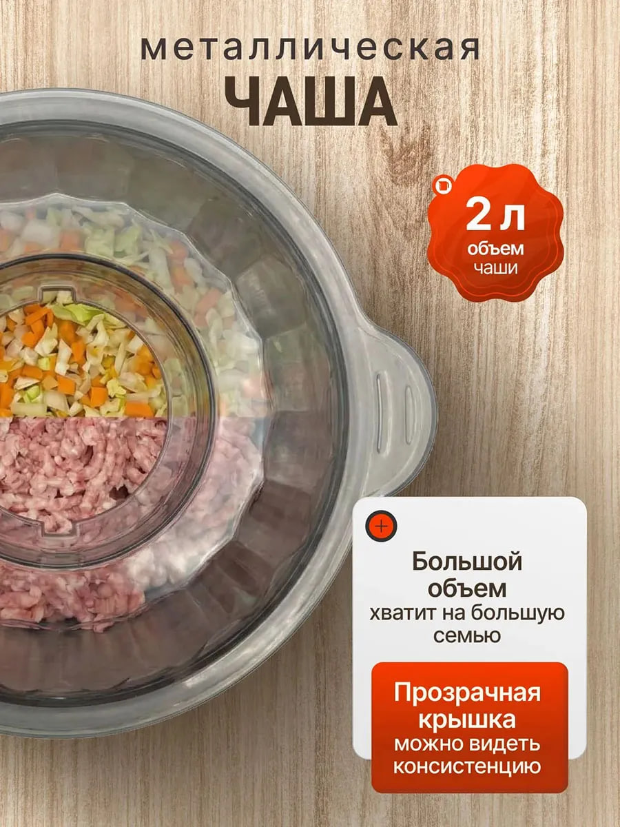 Кухонный измельчитель с двумя скоростями