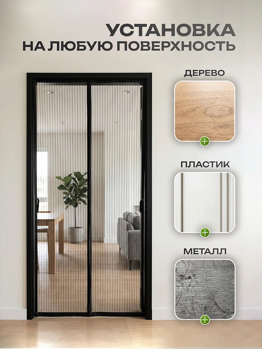 Москитная сетка на дверь